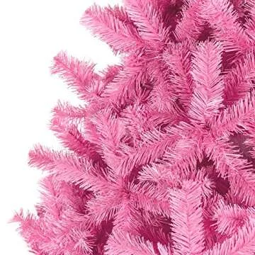 Best Choice Products 6ft Pink Christmas Tree for Festive Decor