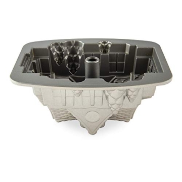 Nordic Ware Gingerbread House Bundt Pan for Festive Baking