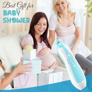 Electric Baby Nail Clippers Kit - 6 Tools for Safe Care