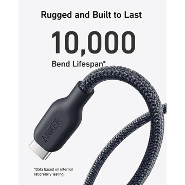 Anker USB C Cable, 240W Bio-Braided Fast Charge 10FT