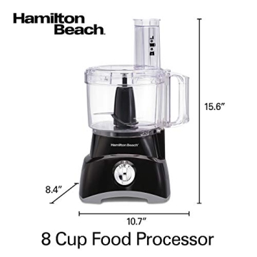 Hamilton Beach 8-Cup Food Processor for Easy Chopping