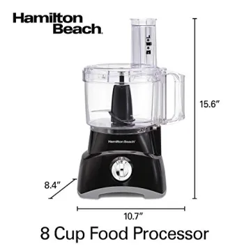 Hamilton Beach 8-Cup Food Processor for Easy Chopping