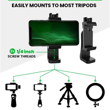 KobraTech UniMount 360 Tripod Mount Adapter for Smartphones