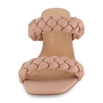 Chic Dunes CUSHIONAIRE Braided Heel Sandal for Comfort