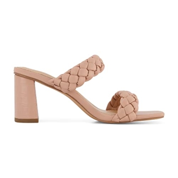 Chic Dunes CUSHIONAIRE Braided Heel Sandal for Comfort