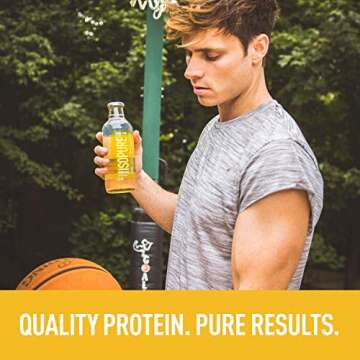 Nature's Best Isopure Protein Drink, 100% Whey Protein Isolate, Zero Carb, Keto Friendly, Ready-to-Drink, One of each Flavor Variety, 20-Ounce/9 Bottles