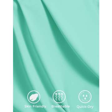 BOOPH Girls Flowy Butterfly Shorts for Sports 7-8Y