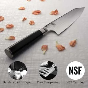 Shun Classic Kiritsuke Knife, 8", Black