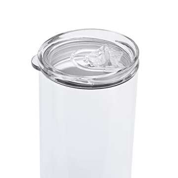 Makerflo 12 oz Slim Sublimation Tumbler - Craft Ready