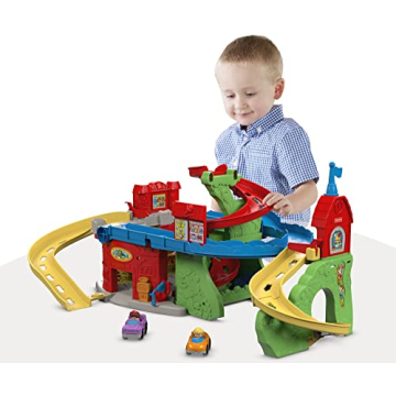 Fisher-Price Sit ‘n Stand Skyway Race Track for Toddlers