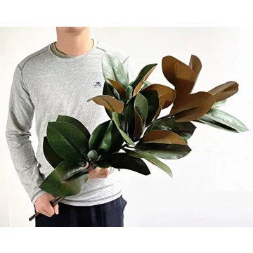 Lifelike 32 Inch Magnolia Artificial Leaves Branches