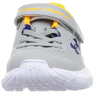 Under Armour Boys' Little Kid Surge 3 Alternate Closure, (102) Mod Gray/Bauhaus Blue/Bauhaus Blue, 1.5