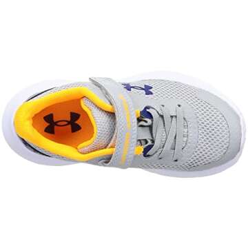 Under Armour Boys' Little Kid Surge 3 Alternate Closure, (102) Mod Gray/Bauhaus Blue/Bauhaus Blue, 1.5