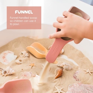 Inspire My Play Silicone Nesting Scoops for Sensory Play