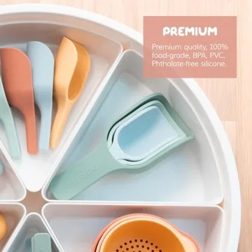 Inspire My Play Silicone Nesting Scoops for Sensory Play