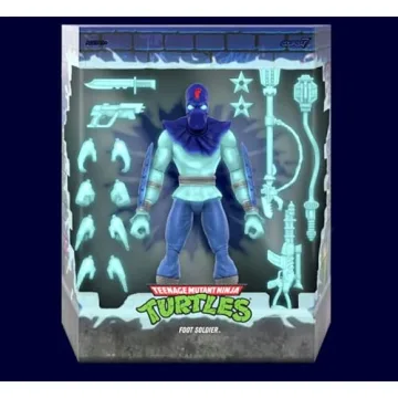 TMNT Foot Soldier Glow in the Dark Action Figure