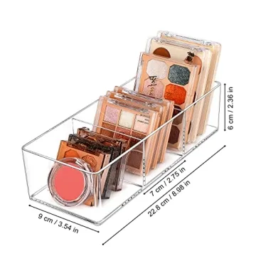 JessLab Acrylic Organizer for Makeup and More Storage Solutions