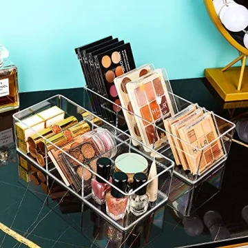 JessLab Acrylic Organizer for Makeup and More Storage Solutions