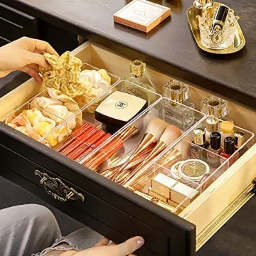 JessLab Acrylic Organizer for Makeup and More Storage Solutions