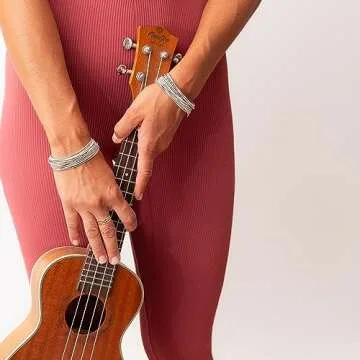 FROG SAC 36 Guitar String Bracelets for Women, 2mm Silver Metal Bangle Bracelets for Women, Stackable Bracelets for Women, Spiral Bracelet, Womens Coil Jewelry Spiral Bracelet
