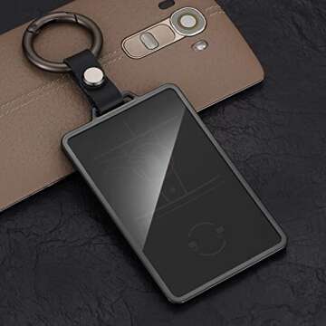 Stylish YIJINSHENG Key Card Holder for Tesla Models 3 Y S X