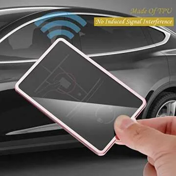 Stylish YIJINSHENG Key Card Holder for Tesla Models 3 Y S X