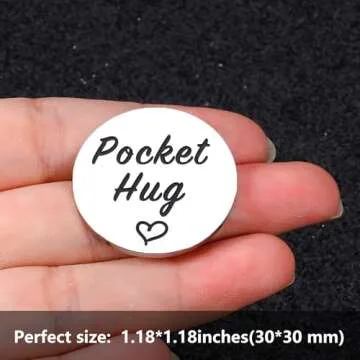 Stocking Stuffers for Teens, Pocket Hug Token 16th 21st Birthday Gift for Daughter Son, Christmas Gifts for Teen Girls Grown Daughter Son Wedding Gifts from Mom Dad First Day of School Birthday