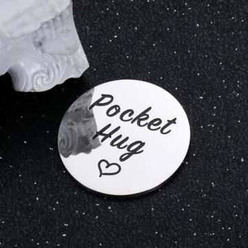 Stocking Stuffers for Teens, Pocket Hug Token 16th 21st Birthday Gift for Daughter Son, Christmas Gifts for Teen Girls Grown Daughter Son Wedding Gifts from Mom Dad First Day of School Birthday