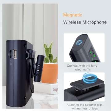 Jkoailiwi Wireless Voice Amplifier for Teachers - Portable and Easy to Use
