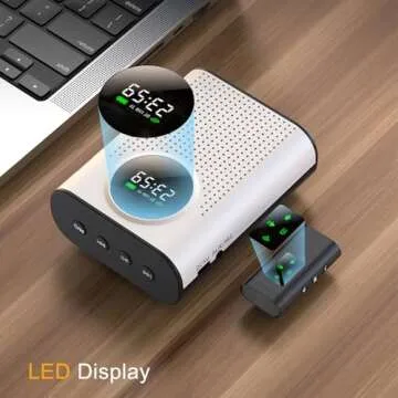 Jkoailiwi Wireless Voice Amplifier for Teachers - Portable and Easy to Use