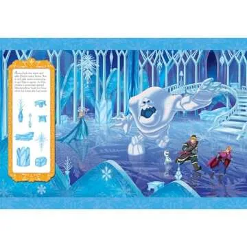 Disney Frozen Elsa, Olaf, Anna, and More! - 3D Look and Find Activity Book! - 3D Glasses Included! - PI Kids