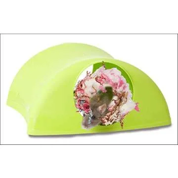 Lixit Critter Hollow Igloo Hidaway Home for Guinea Pigs, Chinchillas, Rats and Other Small Animals. (Assorted)