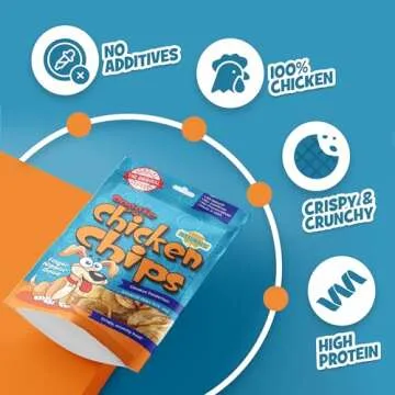 Chip's Naturals Doggie Chicken Chips 15 oz All Natural Treats