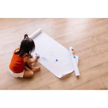 Melissa & Doug 18 Inch Easel Paper Roll 2 Pack White