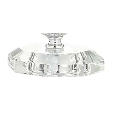 JONATHAN Y JYL5002A-SET2 Nala 28.5" Crystal LED Table Lamp Transitional Glam Bedside Desk Nightstand Lamp for Bedroom Living Room Office College Bookcase LED Bulbs Included, Clear/Chrome (Set of 2)