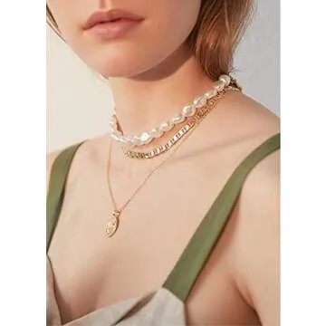 Chic Layered Gold Chain Necklace for Women – Perfect Gift