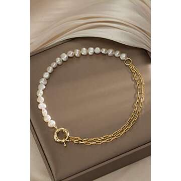 Chic Layered Gold Chain Necklace for Women – Perfect Gift