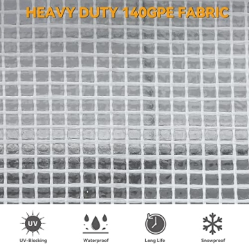 YITAHOME Heavy Duty Portable Greenhouse for Gardening