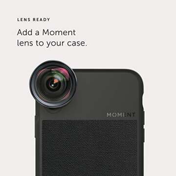 Moment Case for iPhone Xs Max - 6ft Drop Protection and Strap Attachment