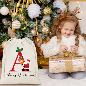 Parima Personalized Large Christmas Gift Bags for Holidays