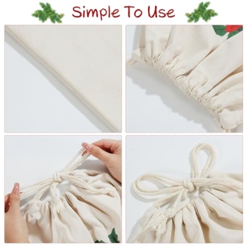 Parima Personalized Large Christmas Gift Bags for Holidays