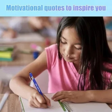 Inspirational Pens Set - 10 Motivational Ballpoint Gifts