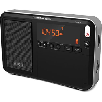 Compact Eton Grundig Traveler Radio with Multiple Bands