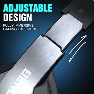BENGOO V-4 Gaming Headset for Xbox and PC With LED Lights