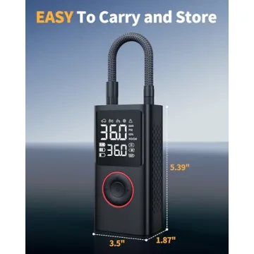 Portable Tire Inflator - 150 PSI Cordless Air Pump