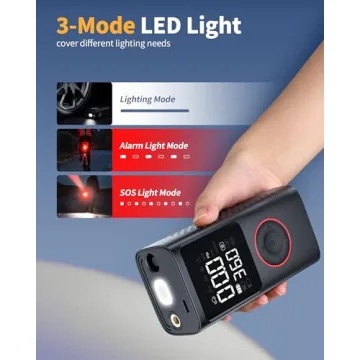 Portable Tire Inflator - 150 PSI Cordless Air Pump