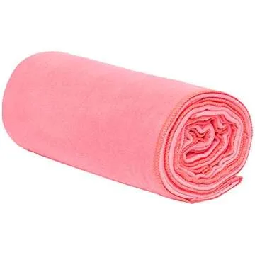 Shandali Super Absorbent, 100% Microfiber, Suede, Bikram/HOT Yoga Towel (26.5 x 72)