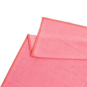 Shandali Super Absorbent, 100% Microfiber, Suede, Bikram/HOT Yoga Towel (26.5 x 72)