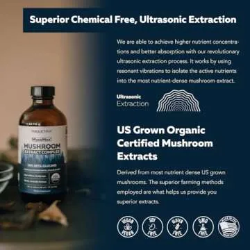 MycoMax Mushroom Complex - Organic & Potent Supplement