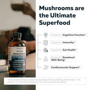 MycoMax Mushroom Complex - Organic & Potent Supplement